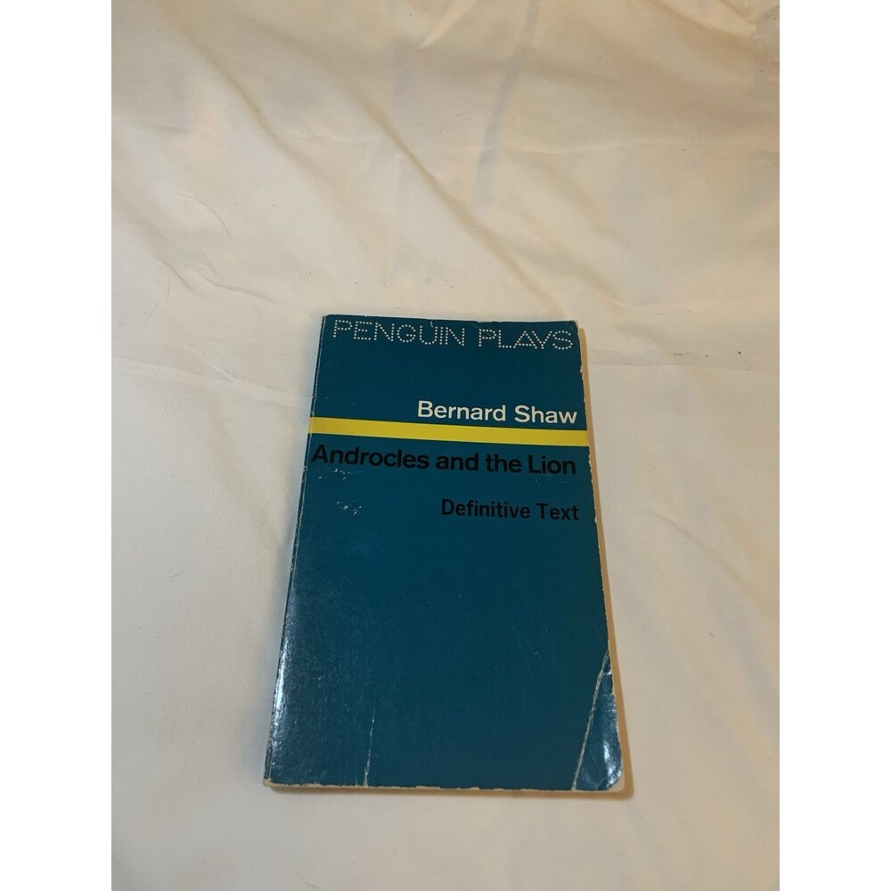 Androcles and the Lion Bernard Shaw Penguin Books 1971 Paperback Definitive Text